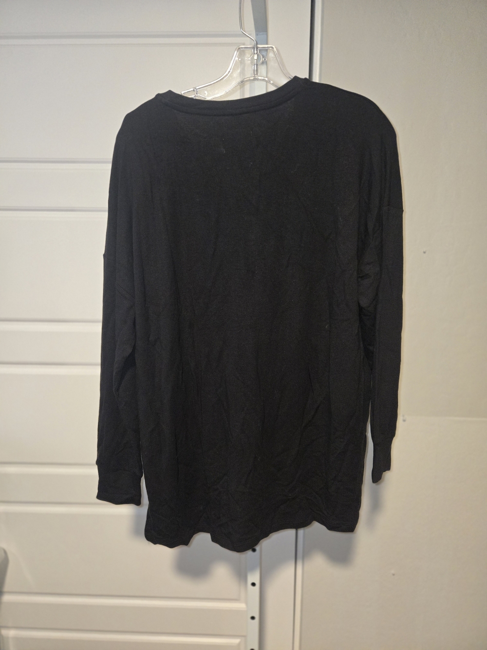 Lou & Grey SignatureSoft Black Top - Size M - Picture 4 of 6